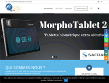 Tablet Screenshot of easy-sarl.com